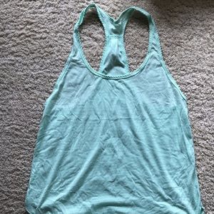 Lululemon 105 F Singlet Tank Size 6 Mint